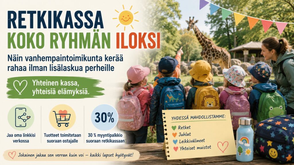 Päiväkodin vanhempaintoimikunnan retkikassa
